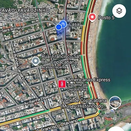 Studio entre Copacabana e Ipanema-3